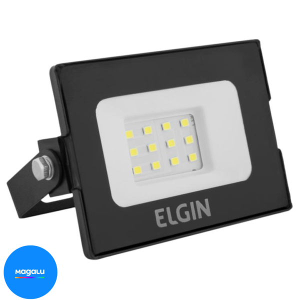 Refletor LED 10W 6500K Branca Elgin 48RPLED10G00
