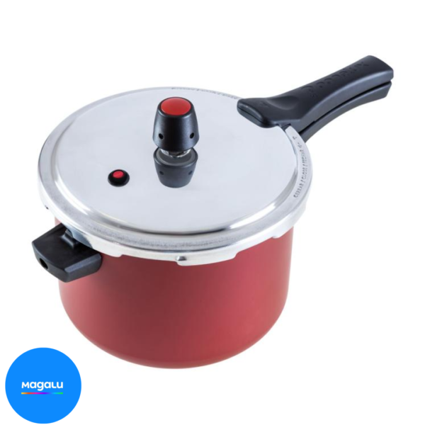 Panela de Pressão Panelux 4,5L Cereja Fechamento Externo Magnific