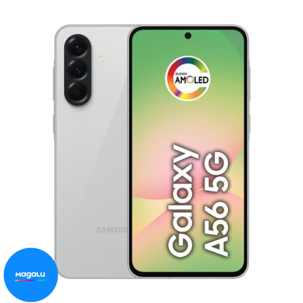 Celular Samsung Galaxy A56 5G 128GB, 8GB RAM, Câmera 50MP, IP67, Super AMOLED 6.7", Recursos AI