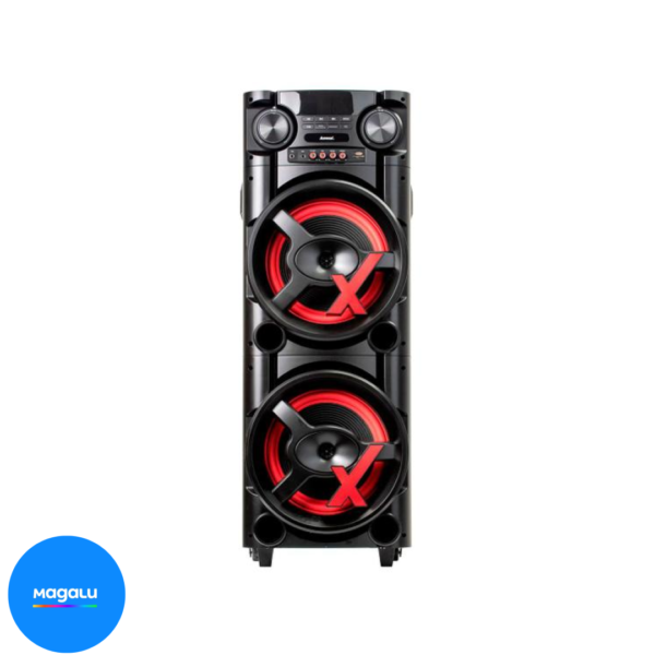 Caixa de Som Torre Amvox ACA 1300 NEW x SFM - Bluetooth 1300W Amplificada
