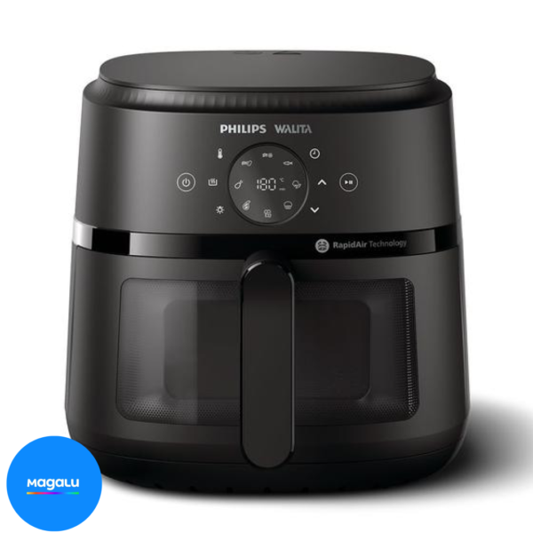 Fritadeira Airfryer Digital Série 2000 XL Philips Walita Preta 1700W NA230 110V