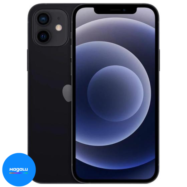 Usado: iPhone 12 128GB Preto Bom - bateria 70% - Trocafy - Apple