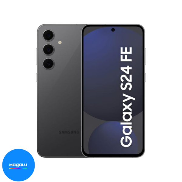 Smartphone Samsung Galaxy S24 FE 128GB Grafite 5G 8GB RAM 6,7" Câm. Tripla + Selfie 10MP