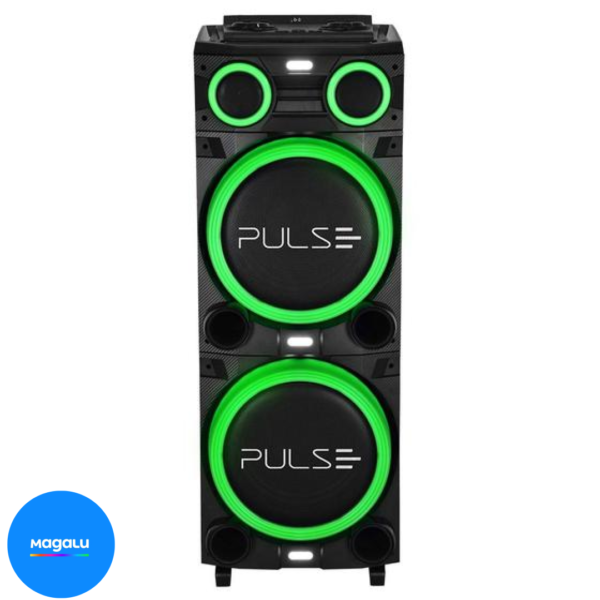 Caixa de Som Torre Double 12 Pol 2700W Pulse - SP516 - Pulsesound