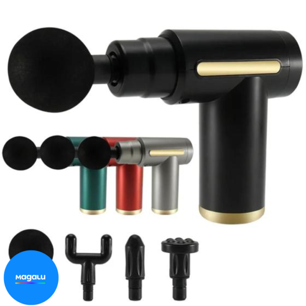 Massageador Elétrico Profissional Muscular 6 Velocidade Massagem - dfjn