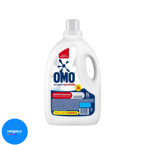 Sabão Líquido Omo Lavagem Perfeita 5L