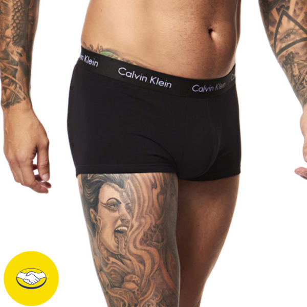 Kit 3 Cuecas Low Rise Trunk Calvin Klein