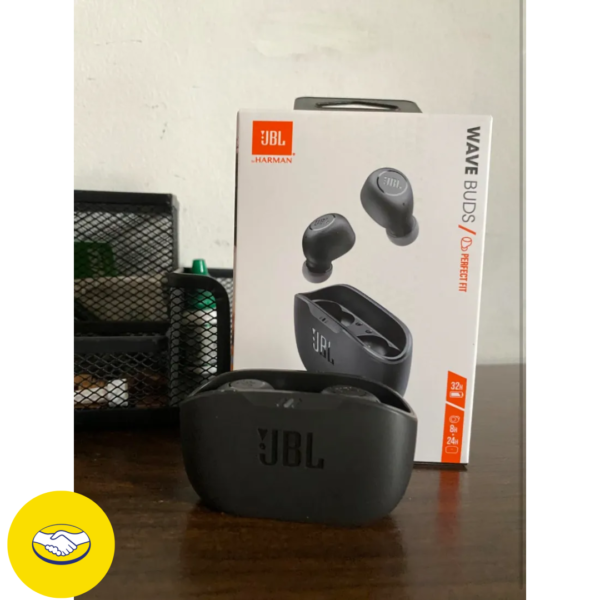Fone De Ouvido Bluetooth Sem Fio Wave Buds 2 Jbl Jblwbuds2blk Preto