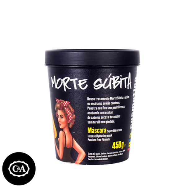 Máscara para Cabelos Super Hidratante Morte Súbita 450g Lola Cosmetics Único