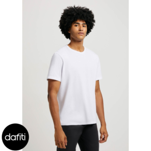Camiseta Básica Masculina Manga Curta Pima