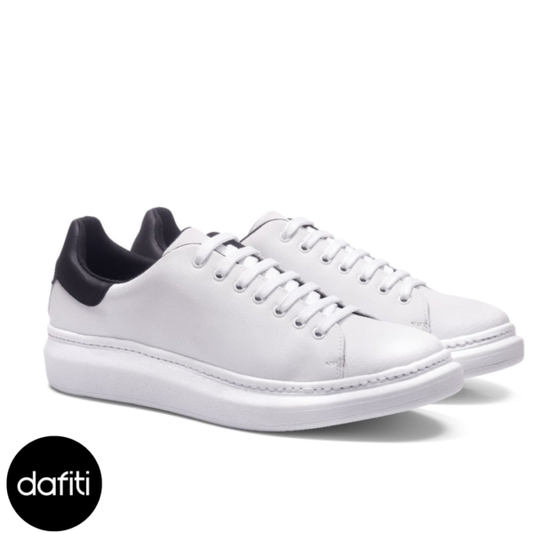 Tênis Sapatênis Masculino Nine4 Sneaker Casual - Branco