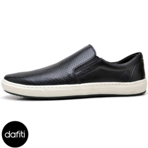 Tenis Slip On Masculino Legítimo Casual Preto
