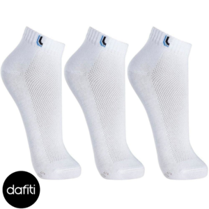 Kit 3 Pares Meia Curta Cano Curto Lupo Algodão Sport 3225 Branco 37/40