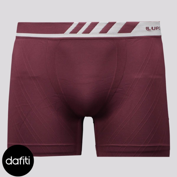 Cueca Boxer Lupo Microfibra Vinho