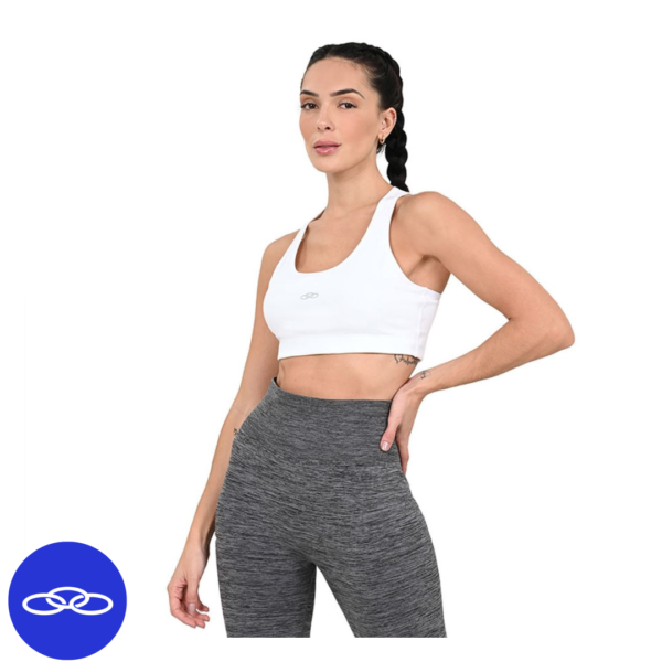 Top Essential Olympikus Feminino GG Branco