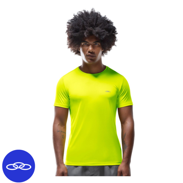 Camiseta Essential Olympikus Masculina P Amarelo