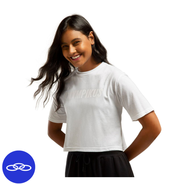 Camiseta Box Olympikus Feminina GG Branco