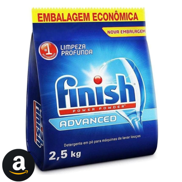 Detergente para Lava Louças em Pó Finish 2,5kg