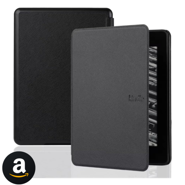 Capa Kindle 11ª Geração 2024 e 2022 (C2V2L3 e RS23CV) - Rígida - Sistema de Hibernação - Fechamento Magnético (Preto)