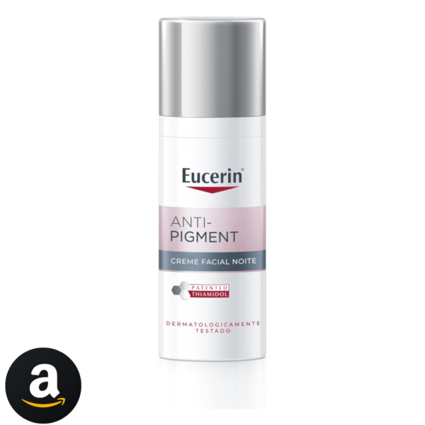 EUCERIN Creme Facial AntiManchas Noite 50ml, Anti-Pigment, Clareador, Thiamidol, Noturno