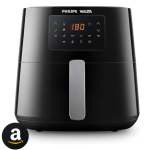 Fritadeira Airfryer Essential XL Conectada, Philips Walita, conectividade c/Alexa, 6.2L de capacidade, Preta, 2000W, 127V (RI9280/90)