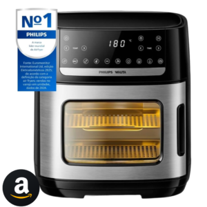 Fritadeira Airfryer Forno Philips Walita, Série 5000, 2 anos de garantia, 1600W, 110v - AI551/09