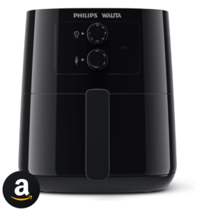 Fritadeira Airfryer Série 3000, Philips Walita, com 4.1L de capacidade, Preta, 1400W, 110v, RI9201/91