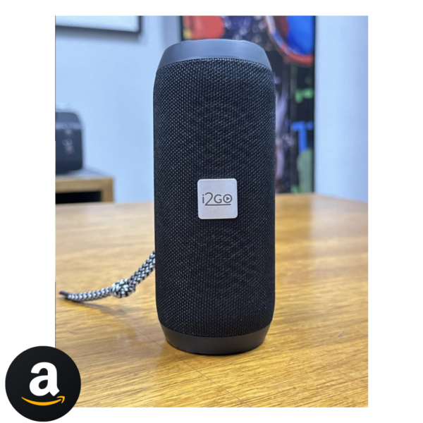 I2GO, Caixa De Som Bluetooth Essential Sound Go, 10W RMS, Resistente à Água, Preto