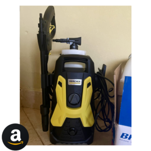 Kärcher Lavadora de Alta pressão Prática Black, 1500 PSI/Libras, 1400W, 300L/h com Aplicador de Detergente e Lança Regulável 220V