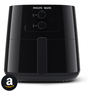 Fritadeira Airfryer Série 3000, Philips Walita, com 6.2L de capacidade, Preta, 2000W, 110v - HD9206/91
