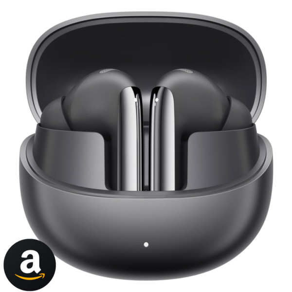 Fones de Ouvido QCY MeloBuds Pro, Fone Bluetooth com Cancelamento de Ruído Ativo, Certificação Hi-Res, 34 Horas De Reprodução, Preto (Black)