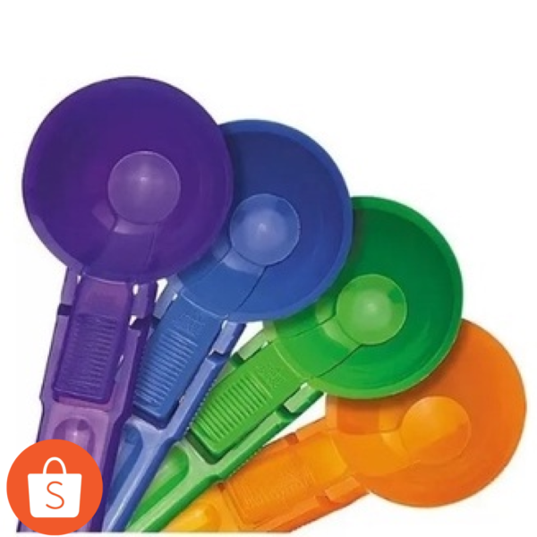 Colher Concha De Sorvete com Alavanca Ejetor de Bola Plástico Alta Resistência 18 Cm Prática