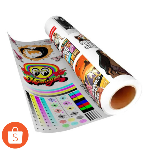 Dtf Para Camisetas 56x100 1 Metro Com Sua Estampa Impressão