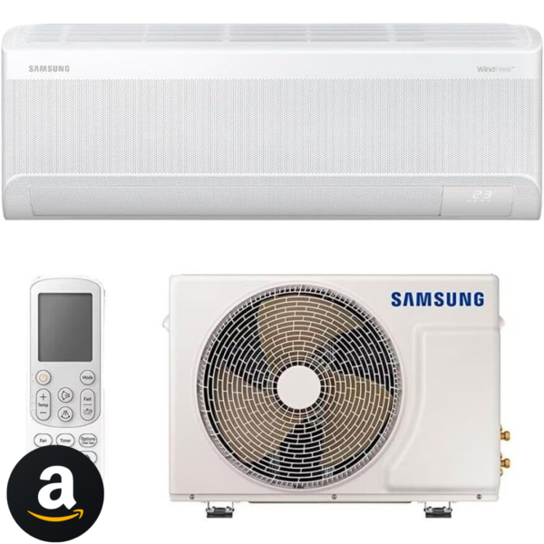 Ar-condicionado Split Inverter 9000 Btus Samsung Windfree Ai Wi-fi High Wall Só Frio Ar09dyfaawknaz/ar09dyfaawkxaz 220v