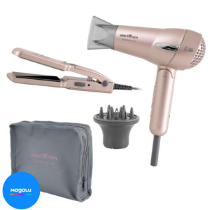 Kit Beleza Para Viagens Britânia Secador + Prancha E Difusor