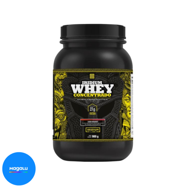 Whey Protein Iridium Labs Concentrado - Morango 900g