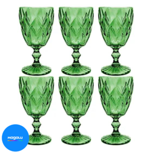 Conjunto 6 Taças Para Vinho Diamond 245mL - Wellmix