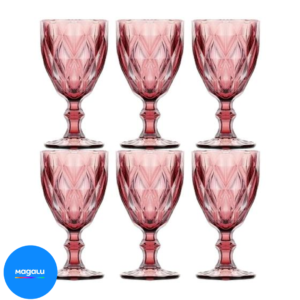 Conjunto 6 Taças Para Vinho Diamond 245mL - Wellmix