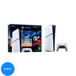 Console Sony PlayStation 5 Slim, Edição Digital, SSD 1TB, Controle Sem Fio DualSense + 2 Jogos Digitais