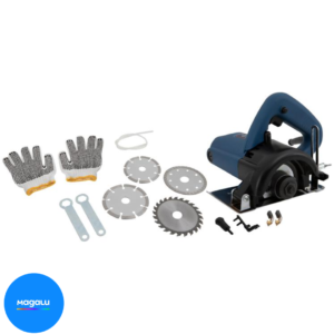 Serra Mármore Elétrica Nell MB91105 110mm - 1300W 1200 RPM 8 Peças