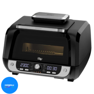 Air Fryer Wap Barbecue Preto e Cinza com Timer