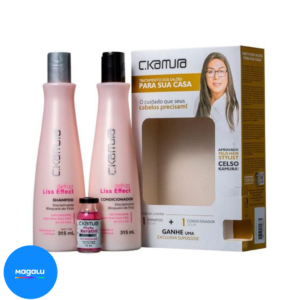 Kit Defrizz Liss Efect C.Kamura Trio Do Liso Perfeito