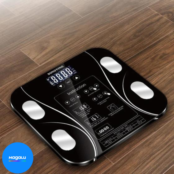 Balança Digital Corporal Banheiro 140kg Inteligente Saúde - NDFJ