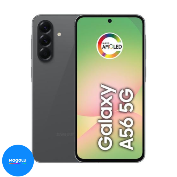 Celular Samsung Galaxy A56 5G 128GB, 8GB RAM, Câmera 50MP, IP67, Super AMOLED 6.7", Recursos AI