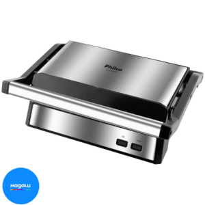 Grill Philco PGR21PI Maxx Clean 2 em 1 Ret - Retangular 1000W Antiaderente com Coletor de Gord