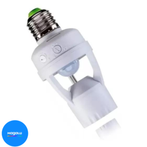 Soquete Sensor De Presença Lâmpada Bocal E27 Movimento 360º BIVOLT - lzh