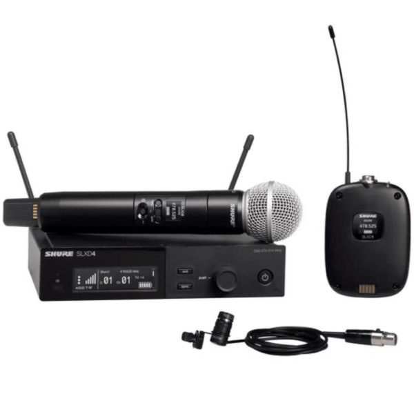 Sistema Sem Fio Shure SLXD124/85-G58