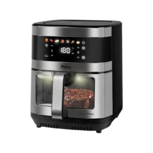 Air Fryer Philco PAF90C Preto e Inox Digital 9L