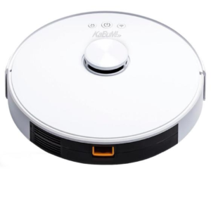 Robô Aspirador e Passa Pano KABUM! smart 700 - 5 Modos de Limpeza, Mapeamento a Laser 3D, Base de Carregamento, Branco - KBSF006