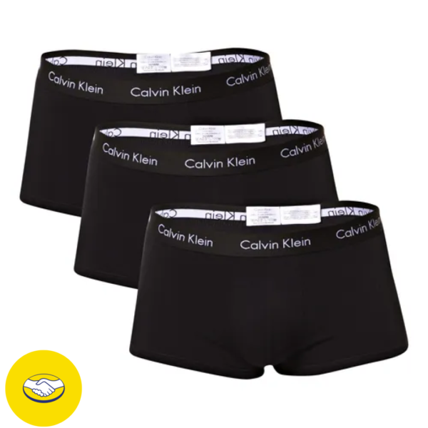 Kit 3 Cuecas Low Rise Trunk Calvin Klein